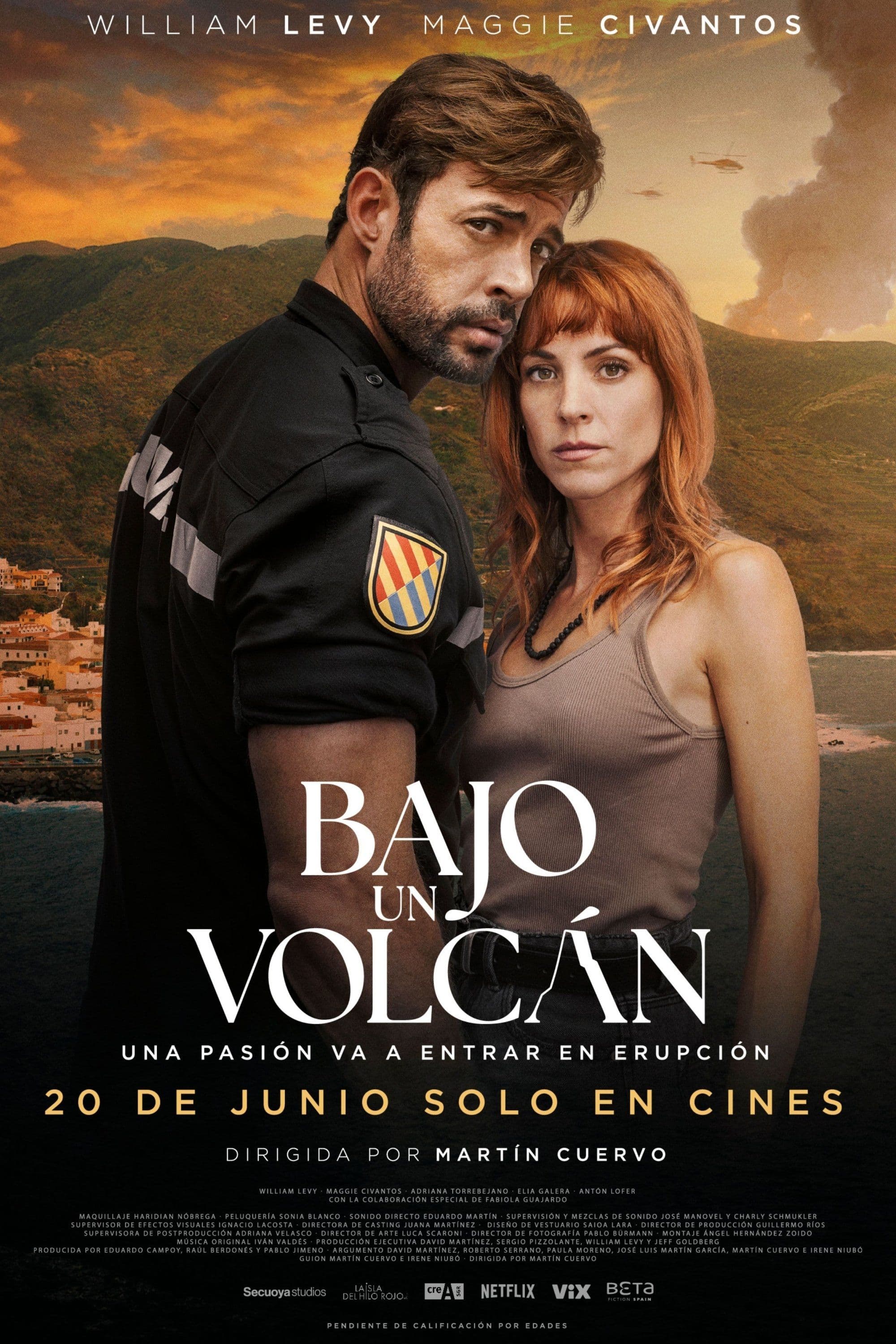 Bajo un volcán (2025) movie poster
