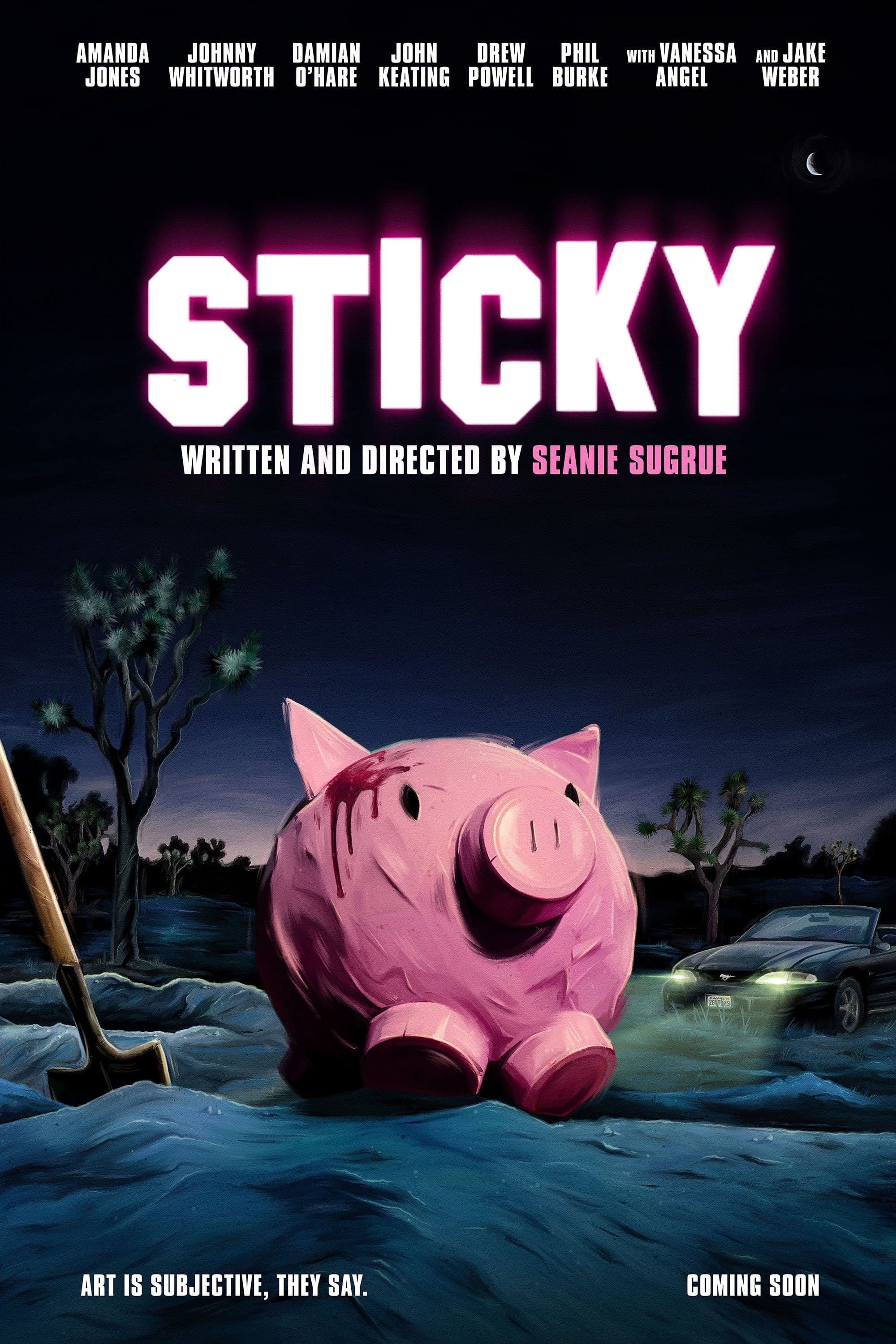 Sticky movie poster