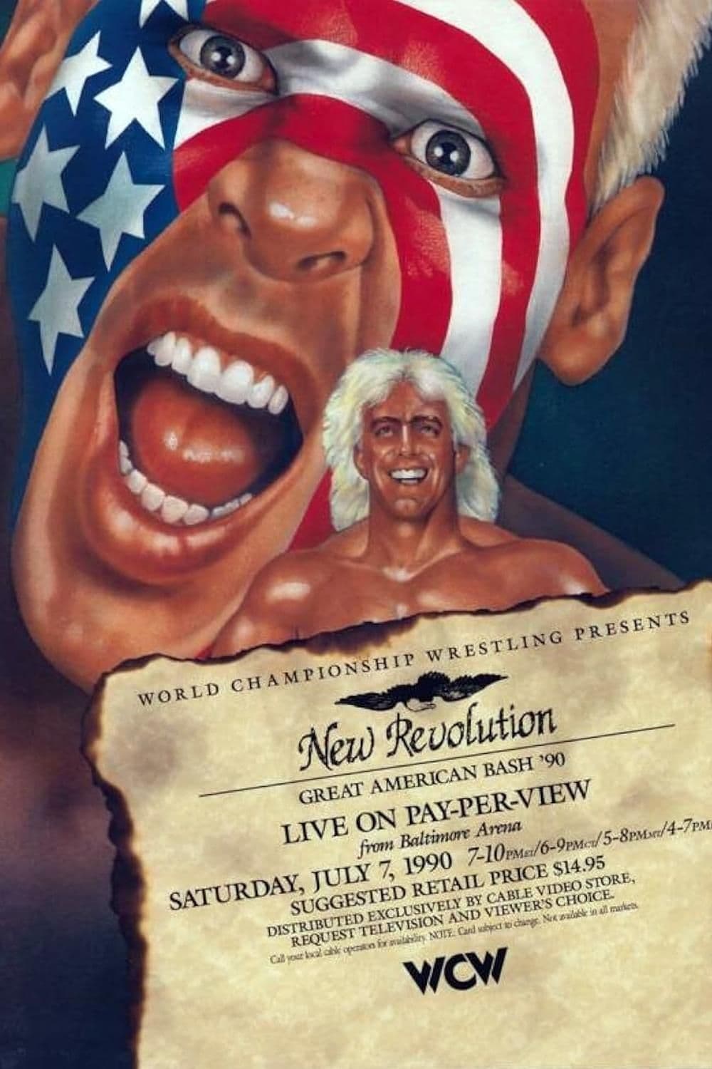 WCW Great American Bash '90: New Revolution (1990) movie poster