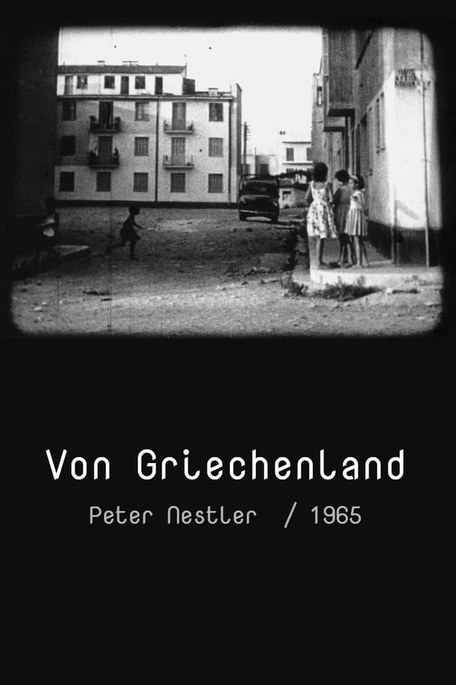 Von Griechenland poster