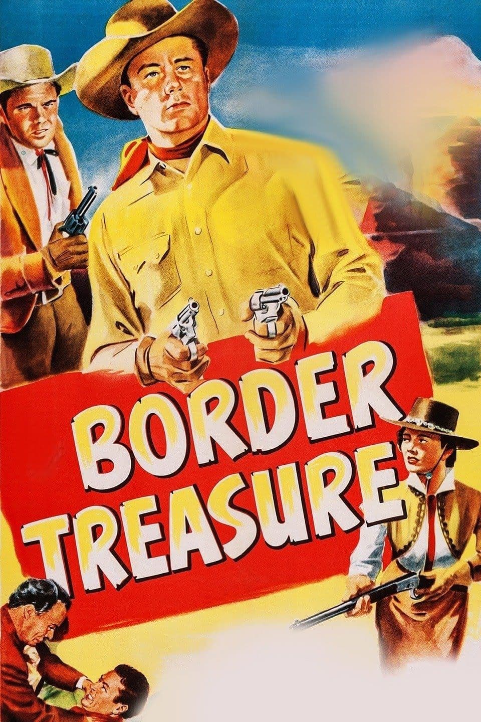 Border Treasure (1950) 电影海报