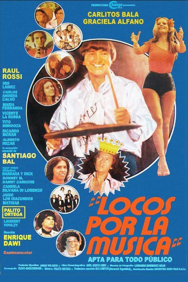 Locos por la música (1980) movie poster