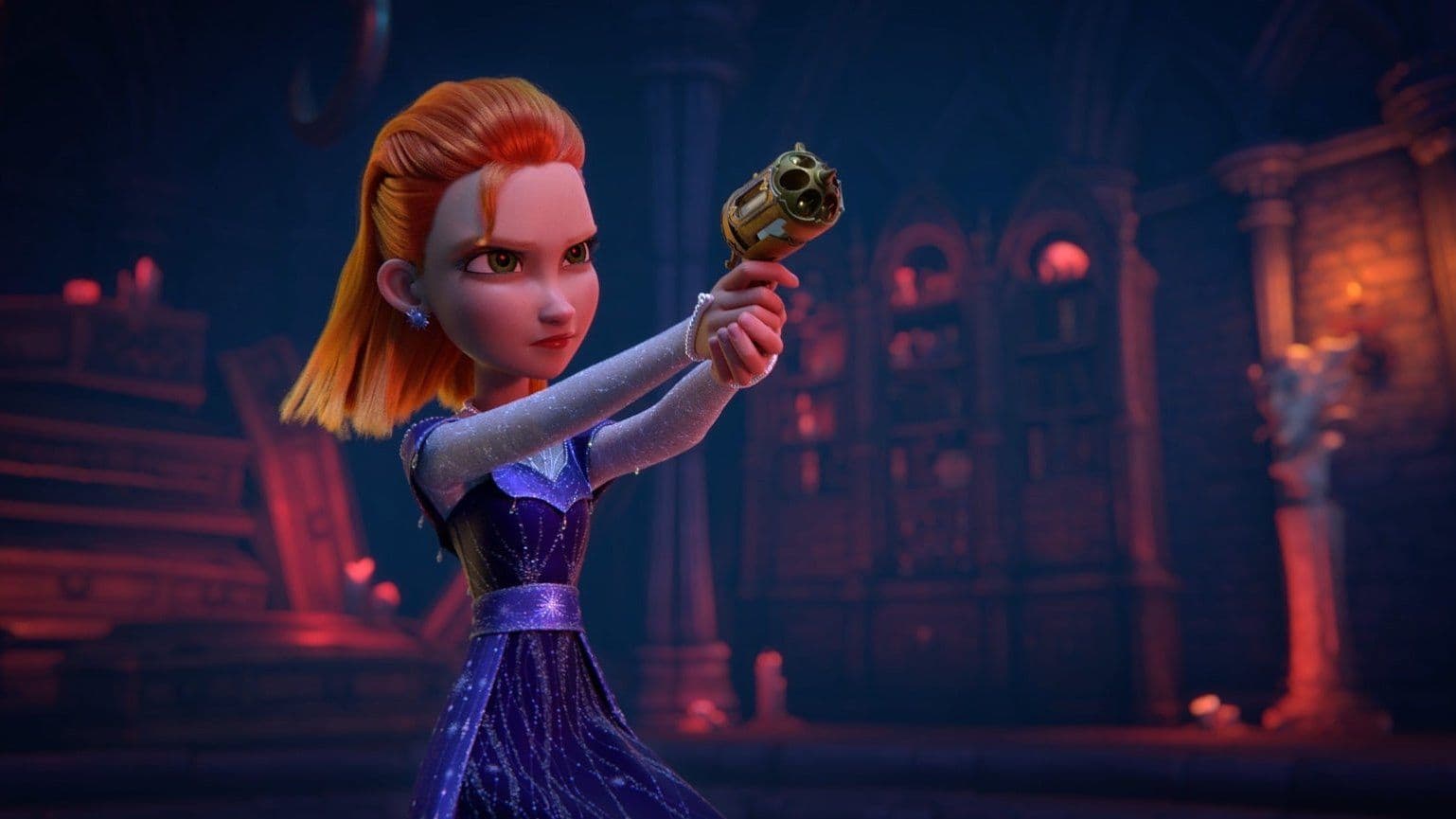 Mission Sleeping Beauty backdrop